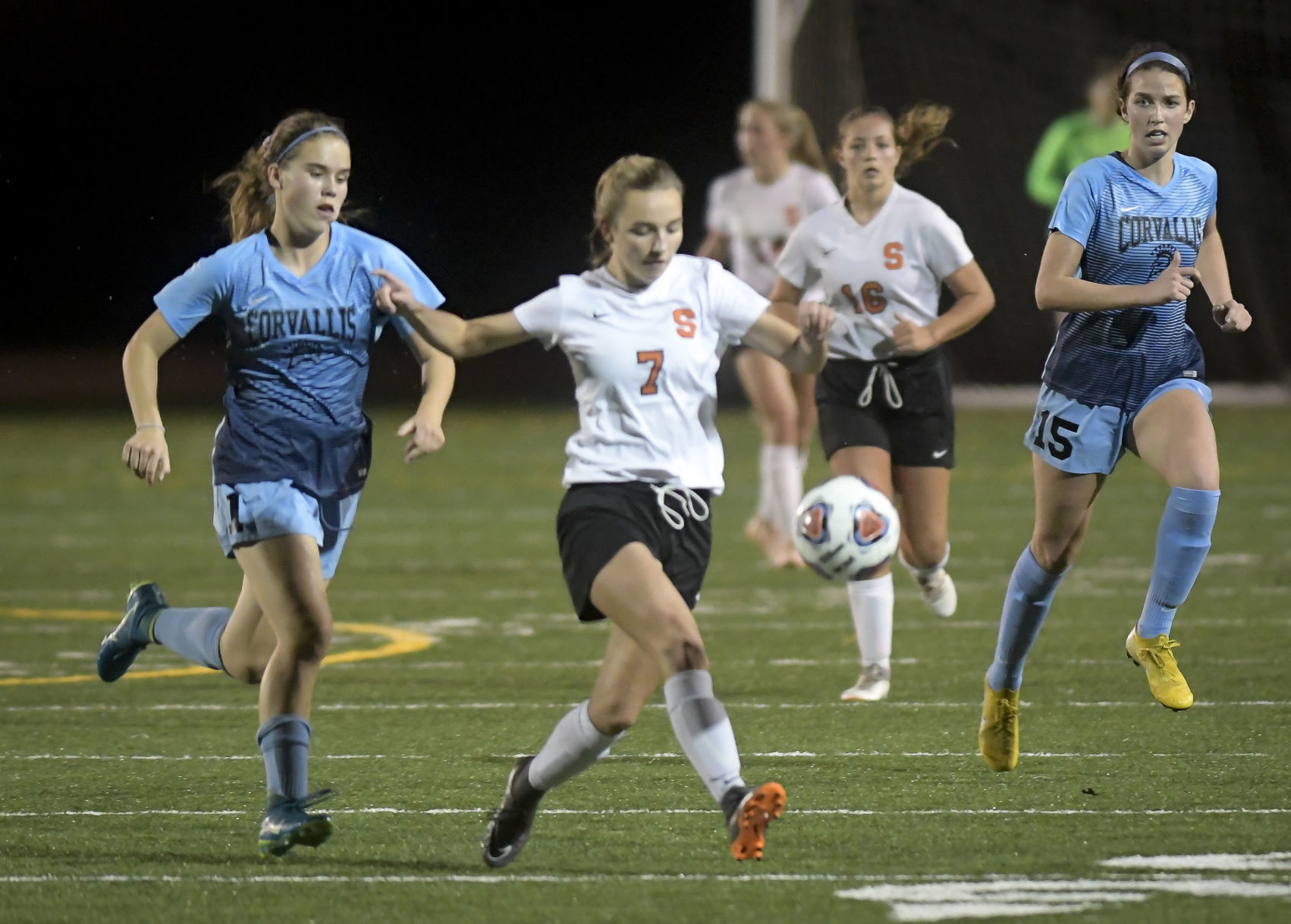 Gallery: Corvallis vs Scappoose girls soccer 12